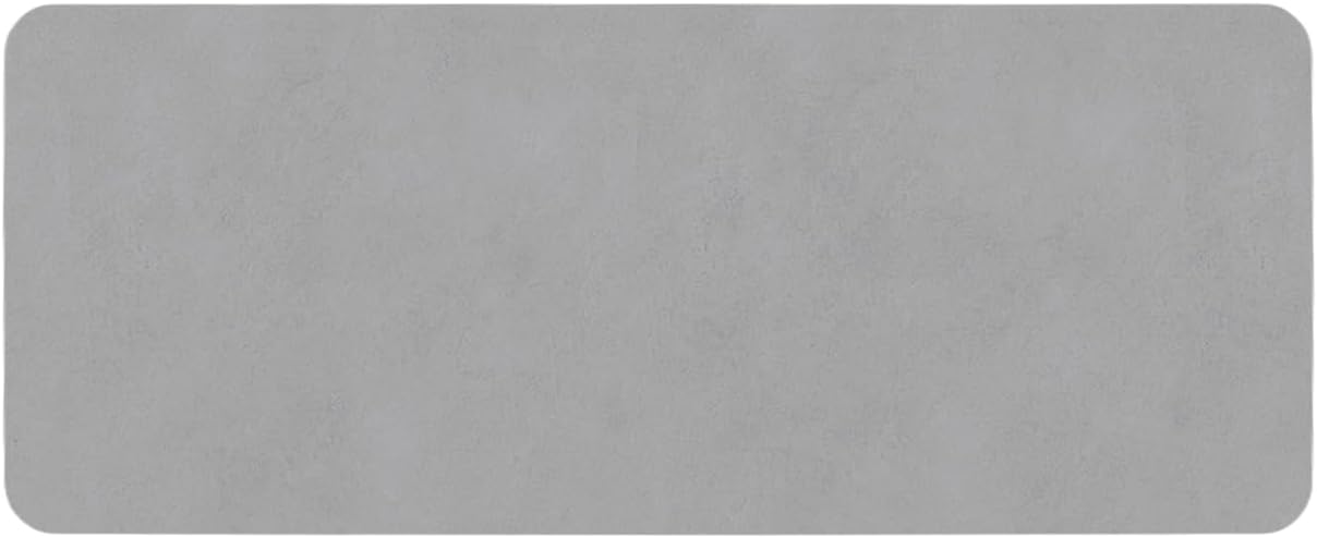 TYUU Bath Mat, Bathroom Rugs Non Slip Washable Thin Absorbent Quick Dry Bath Mat Fits Under Door Bathroom Floor Mat Perfect for Bath, Shower, or Sink 16"x24" Dark Grey