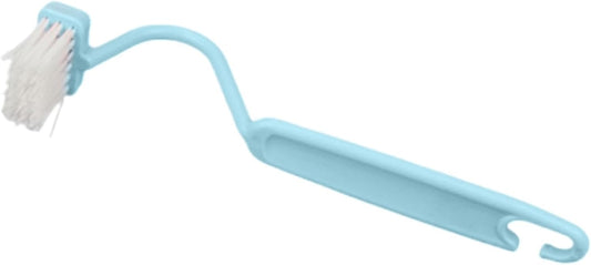 Curved Toilet Brush - Under Rim Toilet Bowl Brush - Toilet Rim Brush | Soft Bristle Toilet Brush S-Shaped | Angled Toilet Corner Scrubber Soft Toilet Rim Cleaner Multi-Functional for Toilets Kitchens