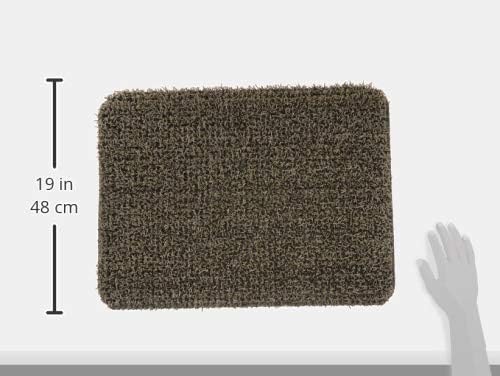 10372028 18 x 24 Earth Taupe Classic Scraper Door Mat, No Size