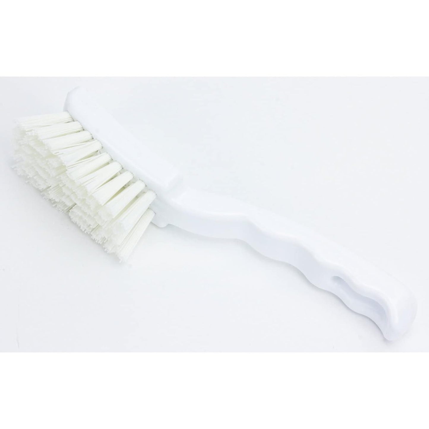 SPARTA 41395EC09 Plastic Scrub Brush, Detail Brush, Kitchen Brush With Hanging Hole For Cleaning, 7 Inches, Green