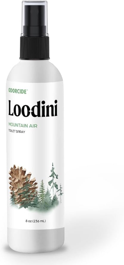 Odorcide Loo-Dini Lavender Vanilla 8oz Toilet Spray & Bathroom Spray – Use This Bathroom Spray Odor Eliminator Before You Go – Poop Spray For Toilet and Bathroom Air Freshener & Bathroom Deodorizer