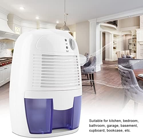 Dehumidifier for Bedroom, 500ml Small Quiet Dehumidifier with Auto Shut Off, Portable Mini Dehumidifier for Bathroom Closet RV Home