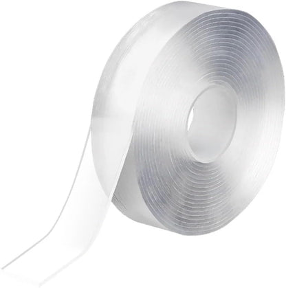Nano Tape Tracsless Double Sided Tape Transparent No Trace Reusable Waterproof Adhesive Tape Cleanable Home Kitchen Bathroom