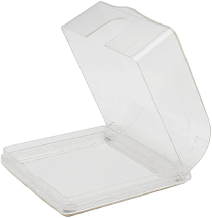 Fielect Weatherproof in Use Outlet Cover Plug 86 Type Electrical Outlet Cover Receptacle Protector 98x110x43mm for Retrofit Siding Construction, Transparent