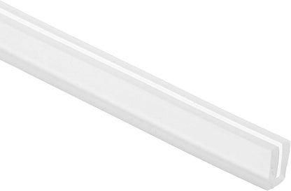PATIKIL U Channel Edging Trim, 26Ft Sheet Metal Edge Guard Protector Rubber Edge Trim Air Sealed Seal Strip, 5/64" Slot, Fits 1/16"-5/64" Edge, 9/32" x5/128 x5/32