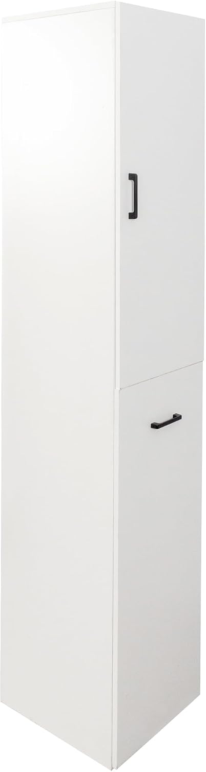 68'' Tall Narrow Storage Cabinet with Handle & Wheels, 7 Tier Pull-Out Kitchen Pantry Cart, Rolling Slim Freestanding Organizers Shelf Spice Rack for Small Spaces (White-Wheels, 7 Tier)
