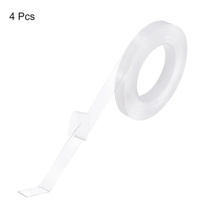 HARFINGTON Double Sided Nano Tape 10FT x 2" x 0.04" Multipurpose Removable Clear Mounting Tape Washable Waterproof Picture Hanging Adhesive Strips for Walls Carpets Posters Decor