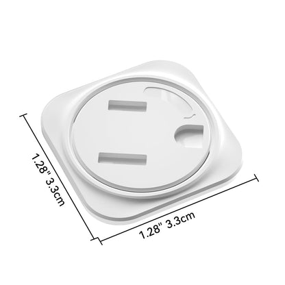SAFELON 20 Pcs Electrical Safety Plug Socket Covers US, Child Baby Safety Plug Socket Covers for Sockets, Protection Against Electric Shock for Children (White)