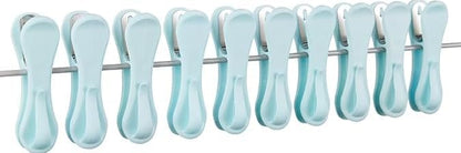 Hegs 24 Pack Multi-Color - The Smartest Heavy Duty Clothespins with Hooks - Hang 3 Garments at Once with Our Tough, Dual Hooks Clothes Pins with Anti-Rust Spring - Durable, Colorful Clothespins