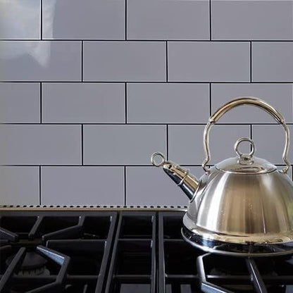 AULIGET 100 Piece Rust Slate Peel and Stick Backsplash Wall Tiles, 3" x 6" PVC Faux Stone Stick on Tiles for Backsplash Kitchen, Bathroom, Laundry Room, Camper, Fireplace