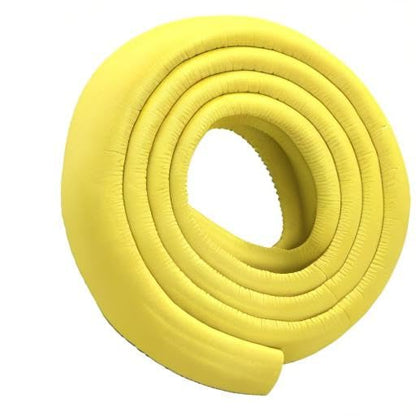 M2cbridge L Shape Extra Thick Furniture Edge Wall Corner Guard Desk Edge Cushion Bumper 6.5 Ft (Off White)