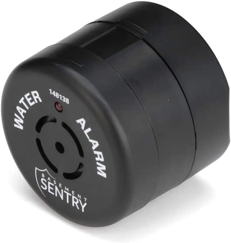 Basement Sentry Sump Pump High Water Alarm (148138) Attaches to Sump Discharge or Sits on the Floor Where Flooding May Occur