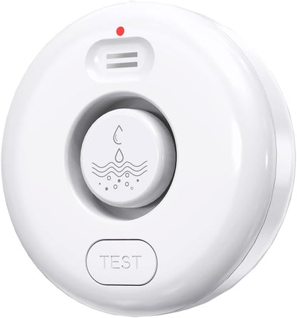 WiFi Water Leak Detectors 5 Pack, 120dB Adjustable Loud Water Leak Sensor, Wireless Wi-Fi Water Leak & Drip Alarm, App Alerts, 5 Water Alarm Sensors & 1 Hub for Home Kitchen, Bathroom, Sink, Laundry