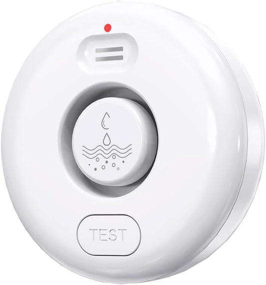 WiFi Water Leak Detectors 5 Pack, 120dB Adjustable Loud Water Leak Sensor, Wireless Wi-Fi Water Leak & Drip Alarm, App Alerts, 5 Water Alarm Sensors & 1 Hub for Home Kitchen, Bathroom, Sink, Laundry