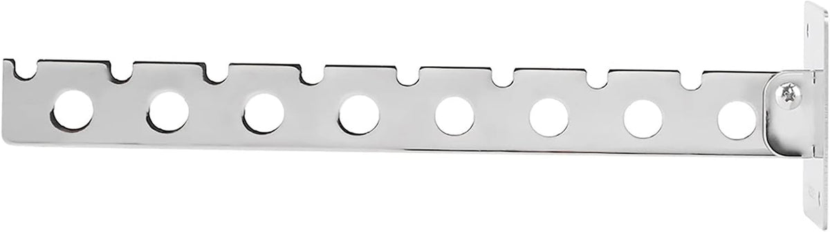 Wall Mounted Stainless Steel Drying Rack Foldable Space Saving Design Rusts Resistant Sturdy Hanger Rack for Clothes Organization Laundry Room Use