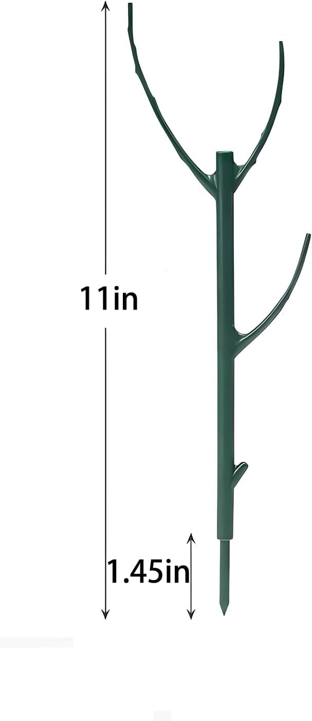 10 Pack Stackable Monstera Plant Support, Garden Stakes | For Climing Plants Stem Support,Durable Plant Accessories for Indoor Outdoor Potted Plants, Flower Other Climbing Plants