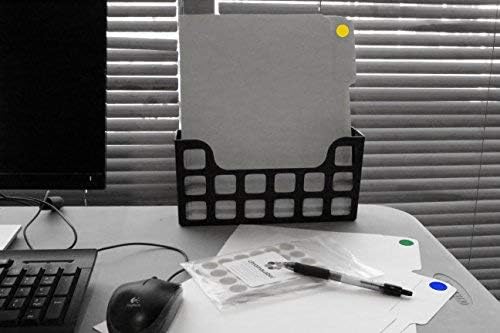 ChromaLabel 3/4 Inch Circle Sticker Labels, Easy to Write On Round Colored Stickers, Permanent Sticky Dots - 1200 Colored Dot Stickers per Variety Pack, 5 Assorted Colors Dot Labels