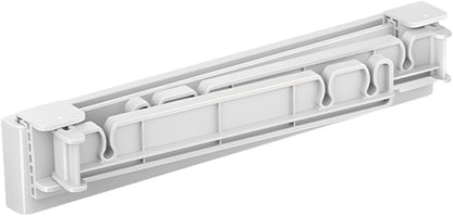 PRETYZOOM Wall Mounted Trash Bag Holder Rack Multi-Functional Foldable Kitchen Garbage Bag Stand Holder for Sink No Drill Installation