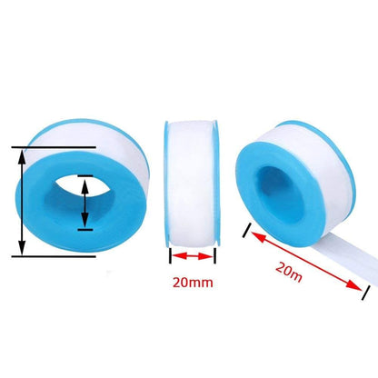 Seal Tape Thread Pipe Sealant Tape Pipe Joint for Water Plumbers White 1 PCS Durability and Fashion