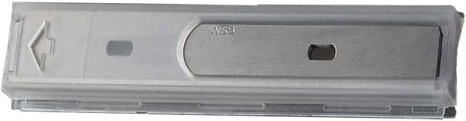 ALLWAY GTS-G Glass & Tile Scraper with Snap-On Blade Guard, 4" | Soft-Grip Handle, Easy Blade Change