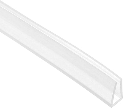 PATIKIL U Channel Edging Trim, 26Ft Sheet Metal Edge Guard Protector Rubber Edge Trim Air Sealed Seal Strip, 5/64" Slot, Fits 1/16"-5/64" Edge, 9/32" x5/128 x5/32
