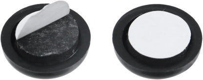Antrader 1.5 Inch Self-Stick Furniture Round Felt Pads Wood Floor Protectors – Protect Your Hard Floors from Furniture Scratches, Pack of 48, Black