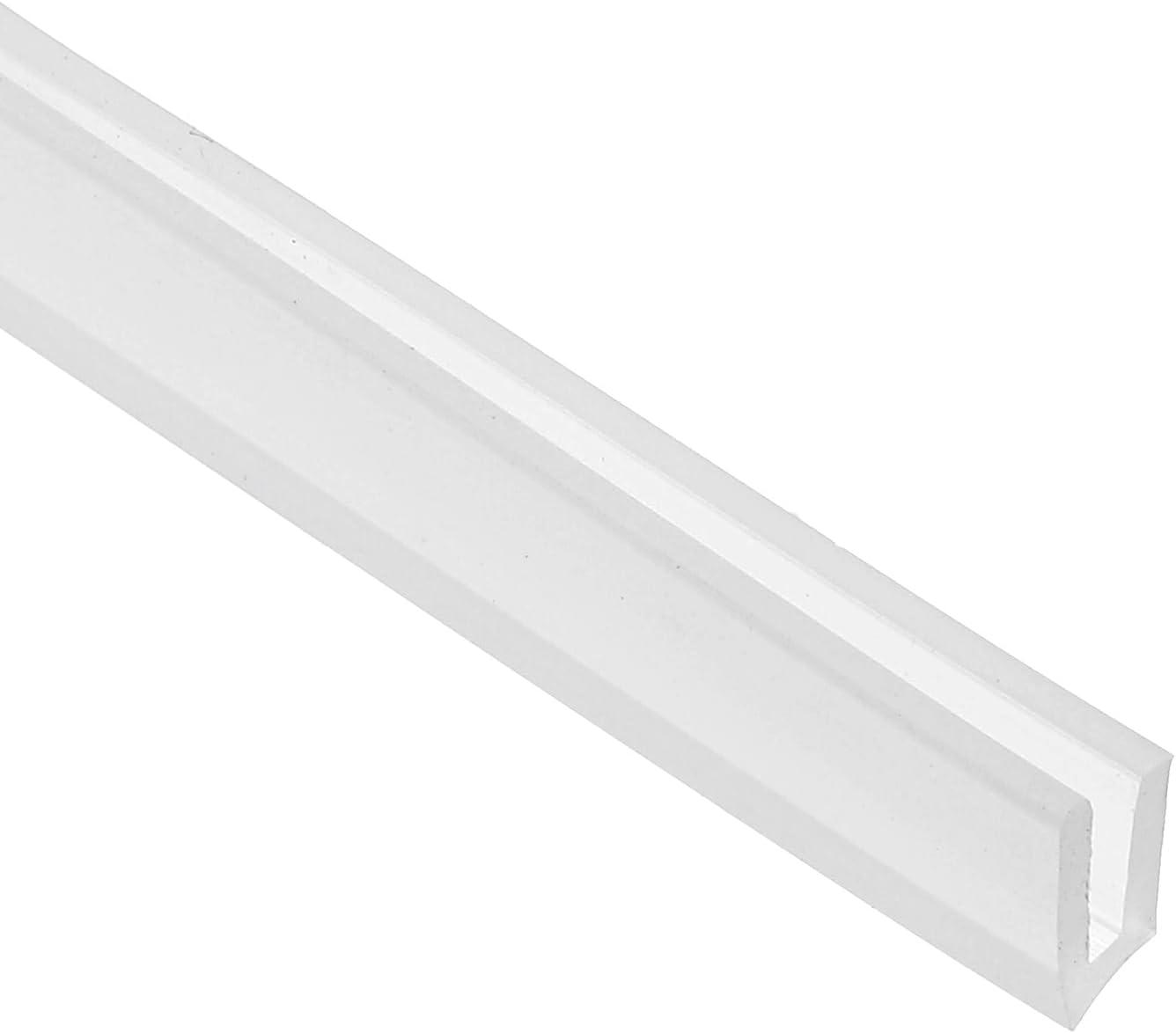 PATIKIL U Channel Edging Trim, 26Ft Sheet Metal Edge Guard Protector Rubber Edge Trim Air Sealed Seal Strip, 5/64" Slot, Fits 1/16"-5/64" Edge, 9/32" x5/128 x5/32