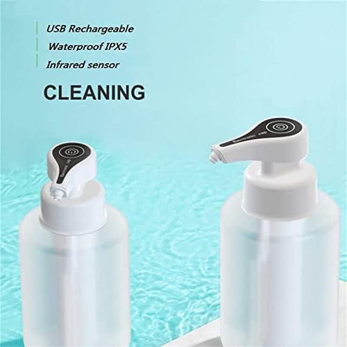 Foaming Automatic Soap Dispenser – Touchless Infrared Sensor, USB Rechargeable, 375ml Capacity, Blue, for Bathroom & Kitchen Countertops