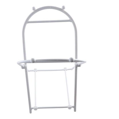 Garbage Bag Holder, Hanging Trash Bag Holder Collapsible Garbage Bag Rack Shelf Tote Bag Bracket Rubbish Bag Stand for Bathroom Home Kitchen Office