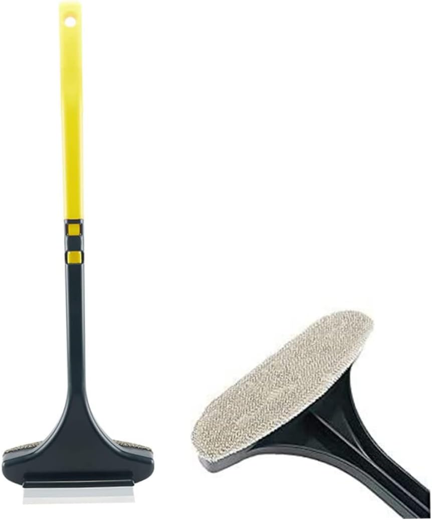 Window Mesh Screen Cleaner Multifunctional Screen Brush Foldable Detachable Window Cleaner Brush..