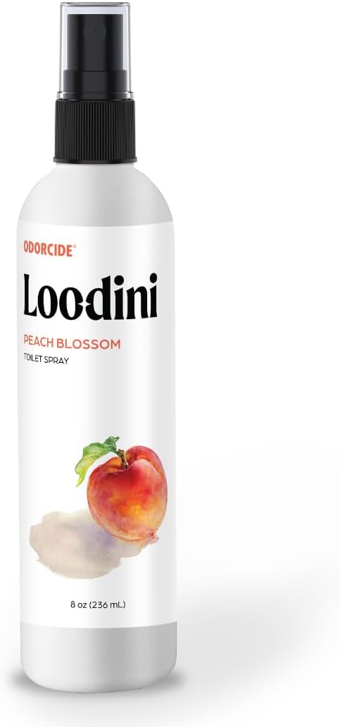 Odorcide Loo-Dini Lavender Vanilla 8oz Toilet Spray & Bathroom Spray – Use This Bathroom Spray Odor Eliminator Before You Go – Poop Spray For Toilet and Bathroom Air Freshener & Bathroom Deodorizer