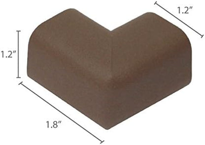 KidKusion 4-Piece Safety Corner Cushion, Black, Child Proofing Corner Guard, Made in USA, Child Safety, Home Furniture Safety Bumper, Baby Proof Table Protector, 4 Count (Pack of 1)
