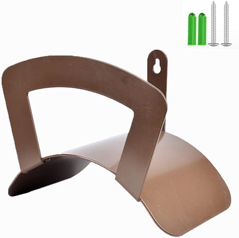 Primst Garden Hose Holder Wall Mount Hose Hanger Heavy Duty Metal Hose Bracket Water Hose Storage Organizer Durable Hose Holders (Stainless Steel)