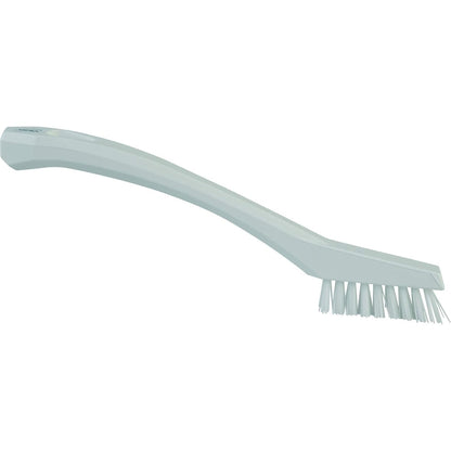 Vikan - 44016 Detail Brush, Multifunctional, Slip-Resistant Cleaning Tool, Extra Stiff Polypropylene & Polyester Bristle, 8 Inch, Yellow