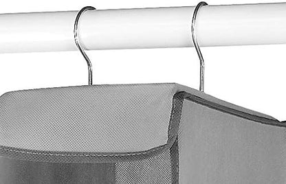 Whitmor Hanging Shoe Shelves - Crosshatch Gray
