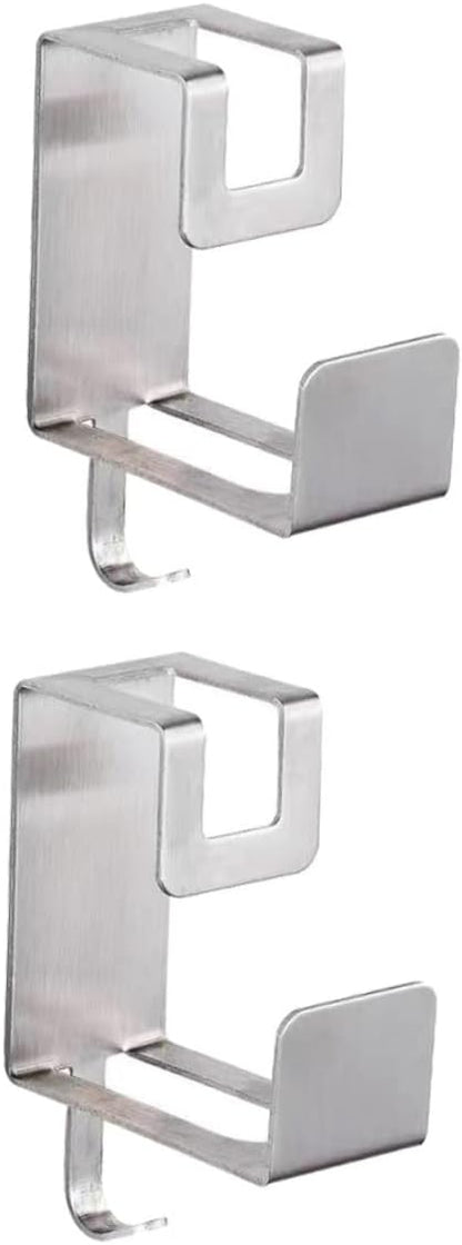 2pcs Wall-Mounted Washbasin Rack Bathroom Storage Holder for Towel Cleaning Cloth Compact Design for Space-Saving Easy Installation Strong Adhesive
