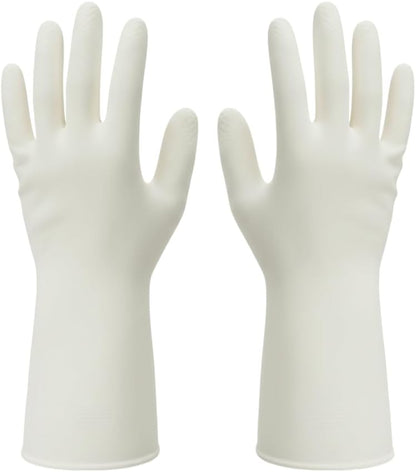 15mil Heavy Duty Reusable Nitrile Cleaning Gloves, 6 Pairs, XL | 15mil Thick, 13in Long Cuff, Non PFAS, Food Safe, Chemical Resistant, Non-Slip Grip, Latex Free