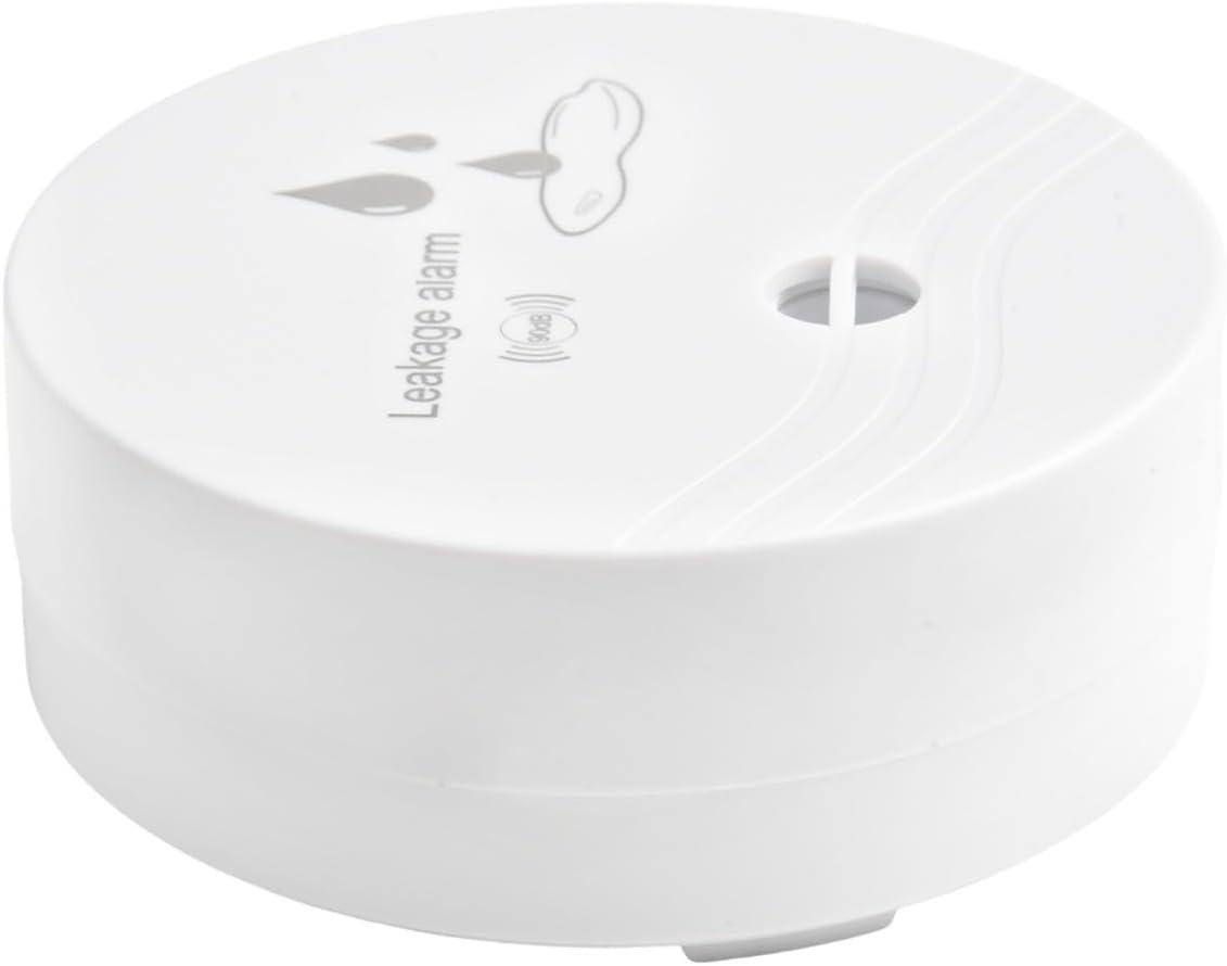 Home Security Water Leak Detector Featuring Loud 90db Sound Alarm Plus Precision Sensing Technology For Basement And Bathroom Use