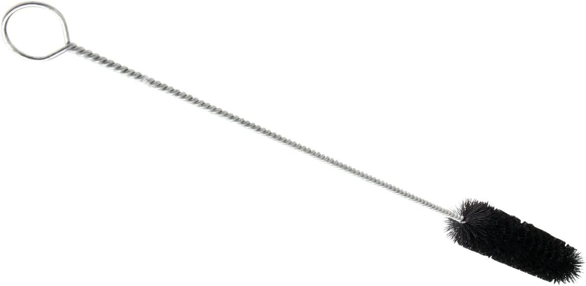 Forney 70487 Tube Brush, Nylon with Wire Loop Handle, 15-1/2-Inch-by-1-1/4-Inch | Features a durable 15-1/2" total length with a 1-1/4" brush diameter. Perfect for pipe and tube cleaning.
