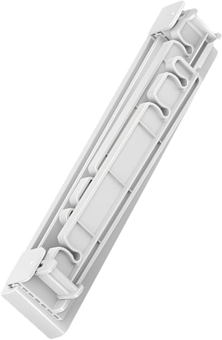 PRETYZOOM Wall Mounted Trash Bag Holder Rack Multi-Functional Foldable Kitchen Garbage Bag Stand Holder for Sink No Drill Installation