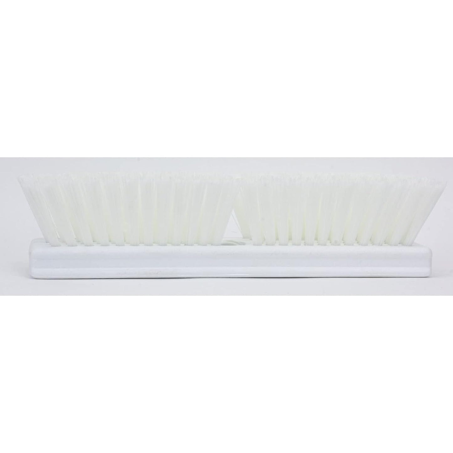 SPARTA Plastic Floor Scrub Brush, Brush Head Only, Deck Brush with ACME Standard Thread Fitting for Deck, Industrial Kitchens, and Hospitals, 10 Inches, Yellow