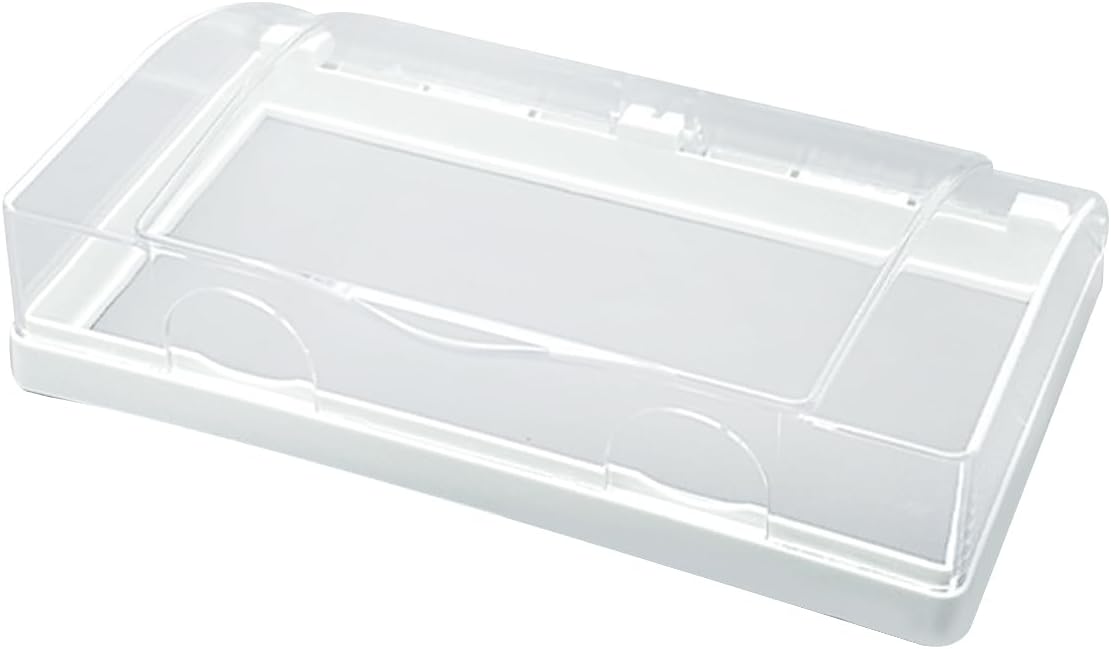 Fielect Weatherproof In Use Outdoor Outlet Cover 86Type Clear Electrical Outlet Cover Box 5" x 8.4" x 1.9"