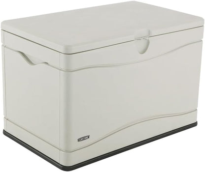 LIFETIME 60012 Extra Large Deck Box, 130 Gallon, Desert Sand/Brown
