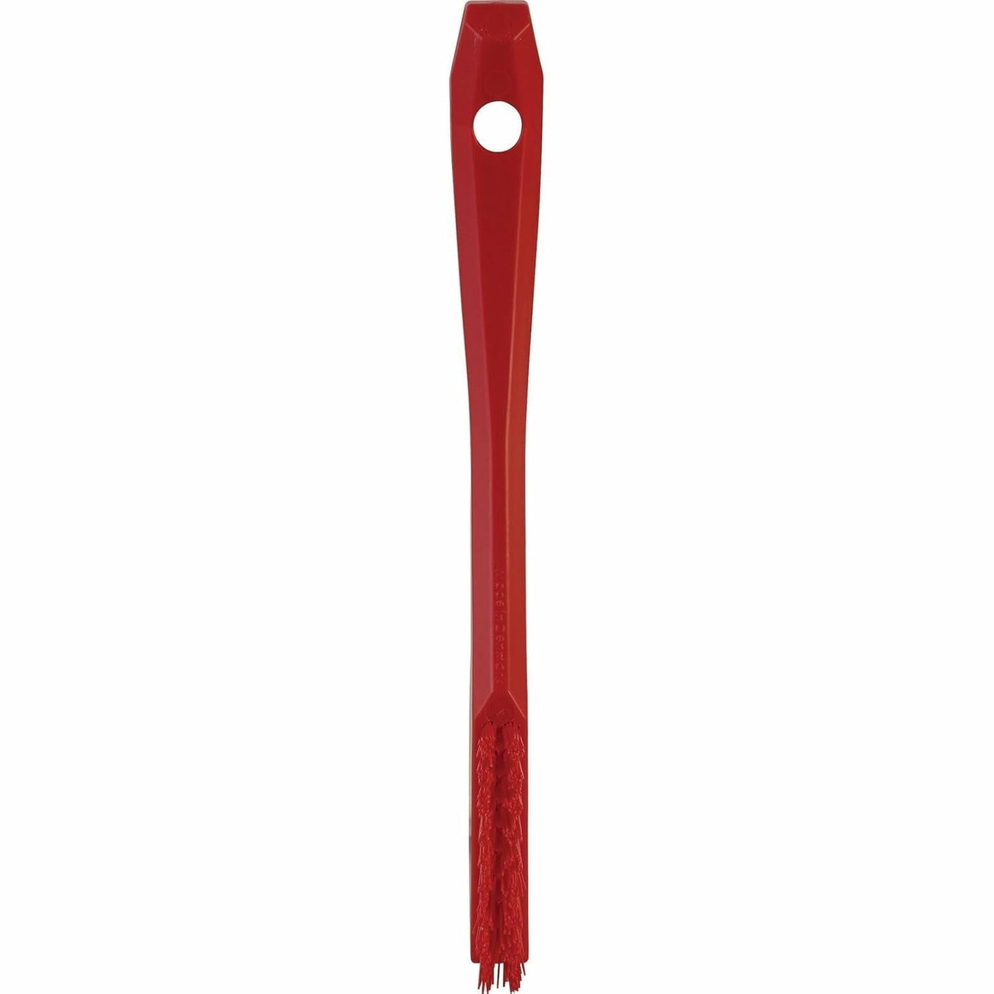 Vikan - 44016 Detail Brush, Multifunctional, Slip-Resistant Cleaning Tool, Extra Stiff Polypropylene & Polyester Bristle, 8 Inch, Yellow