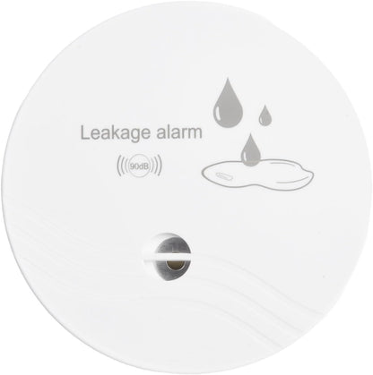 Home Security Water Leak Detector Featuring Loud 90db Sound Alarm Plus Precision Sensing Technology For Basement And Bathroom Use