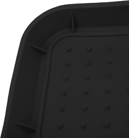 SUNGOOYUE Boot Trays for Entryway Boot Tray, 30X15 Inch Mat for Mud Snow Rain By Entryway Door Nan (Grey)