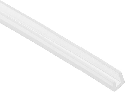 PATIKIL U Channel Edging Trim, 26Ft Sheet Metal Edge Guard Protector Rubber Edge Trim Air Sealed Seal Strip, 5/64" Slot, Fits 1/16"-5/64" Edge, 9/32" x5/128 x5/32