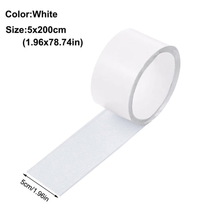 SKYPRO Window Mosquito Net Repair Tape Self Adhesive Window Screen Repair Patch Strong Anti-Insect Fly Mesh Broken Holes Repair(2Pcs,White)