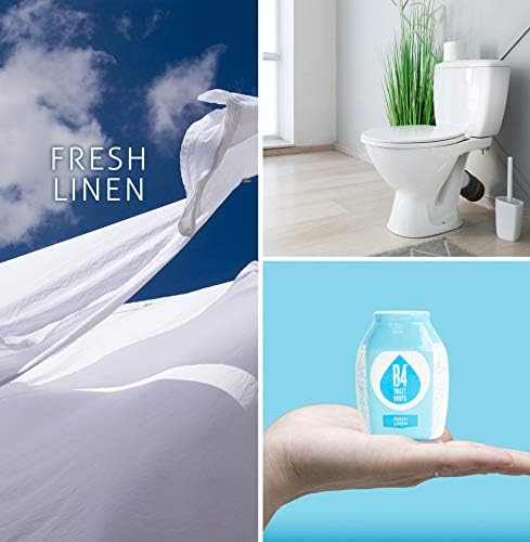 B4 Toilet Drops Toilet and Bathroom Deodorizer Drops, 3 Count, 2 Ounce Bottles (Variety Pack)