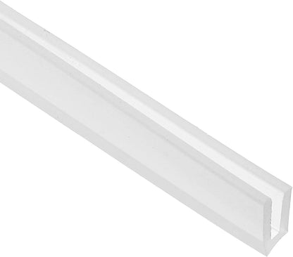 PATIKIL U Channel Edging Trim, 26Ft Sheet Metal Edge Guard Protector Rubber Edge Trim Air Sealed Seal Strip, 5/64" Slot, Fits 1/16"-5/64" Edge, 9/32" x5/128 x5/32